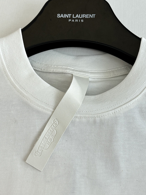 クロムハーツ カラーブロックのクロス柄半袖Tシャツ