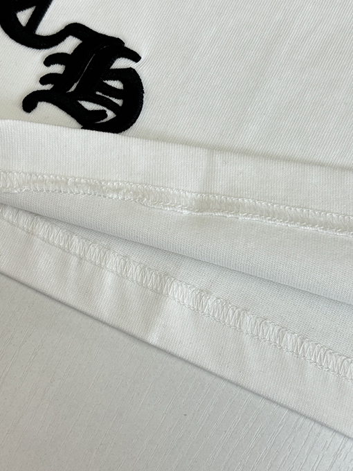 クロムハーツ カラーブロックのクロス柄半袖Tシャツ