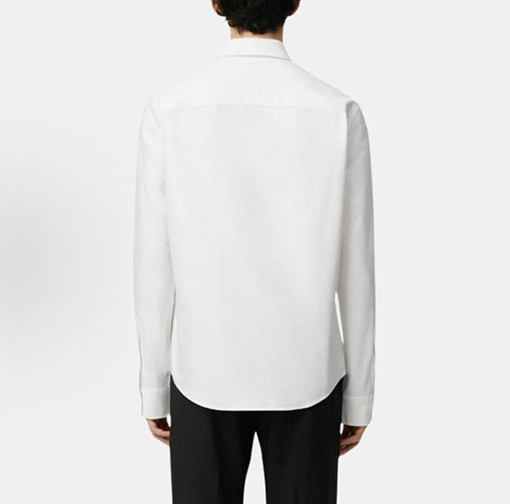 アミスーパーコピー 新モデルハートの刺繍入りボタンダウンカラー長袖シャツ