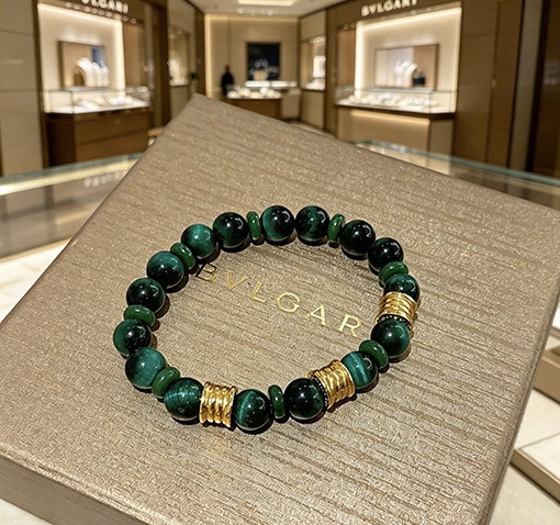 ブルガリ DIVAS‘ DREAM 天然タイガーアイブレスレットシリーズ