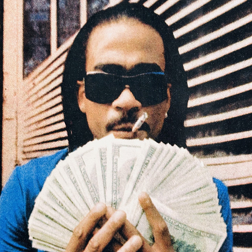 シュプリームブランドコピー Supreme MAX B TEE ヒップホップアーティストのキャラクタープリント入り半袖Tシャツ