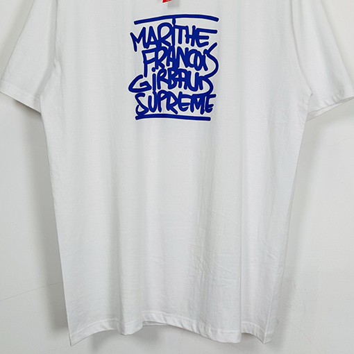 シュプリームブランドスーパーコピー SUPREME Marithé + François Girbaud M+FG 半袖Tシャツ
