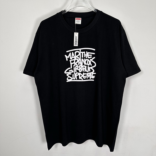 シュプリームブランドスーパーコピー SUPREME Marithé + François Girbaud M+FG 半袖Tシャツ