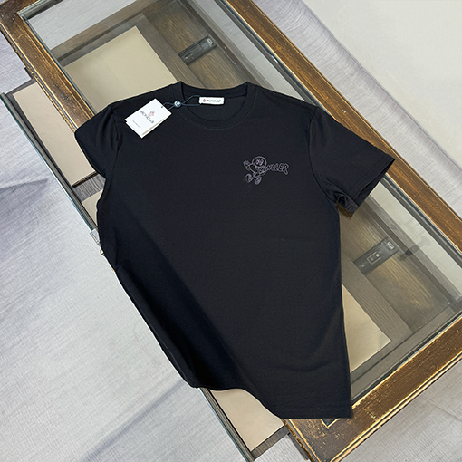 モンクレール Moncler 新作プリントロゴ入り半袖Tシャツ