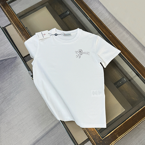 モンクレール Moncler 新作プリントロゴ入り半袖Tシャツ