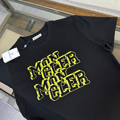 モンクレールスーパーコピー Moncler 新作ファッションプリントロゴ入り半袖Tシャツ