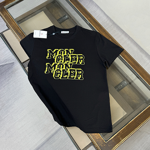 モンクレールスーパーコピー Moncler 新作ファッションプリントロゴ入り半袖Tシャツ