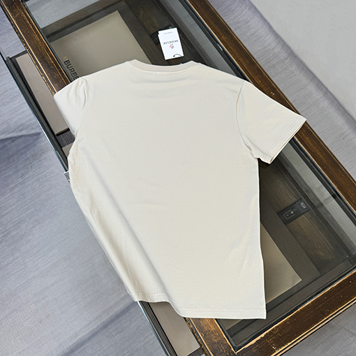 モンクレール Moncler 新作クラシックプリントロゴ入り半袖Tシャツ