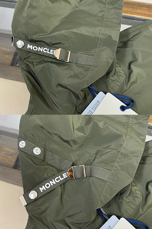 モンクレール Remoray 最新のフード付きトレンチコート