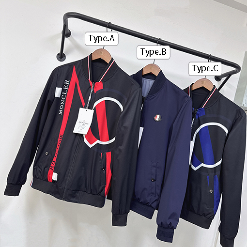 モンクレールブランドコピー Moncler 新モデル両面リバーシブルのカジュアルなベースボールジャケット