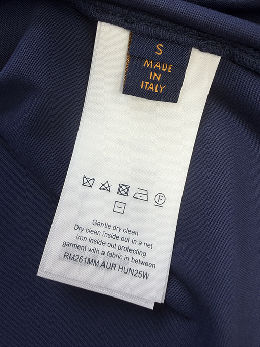 ルイヴィトン 刺繍ロゴ入り半袖Tシャツ