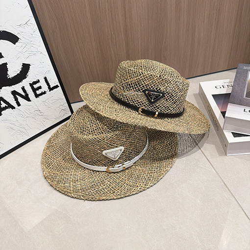 プラダブランドスーパーコピー フランス風の透かし編み麦わら帽子