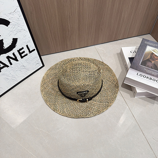 プラダブランドスーパーコピー フランス風の透かし編み麦わら帽子
