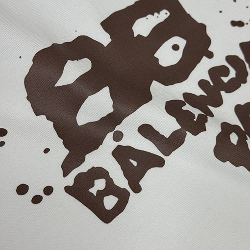 バレンシアガ BALENCIAGA 新作プリントロゴ柄半袖Tシャツ