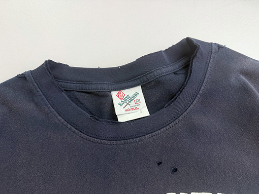 セント マイケルコピー SAINT NBHD SAVAGES コラボレーション スカル 半袖Tシャツ