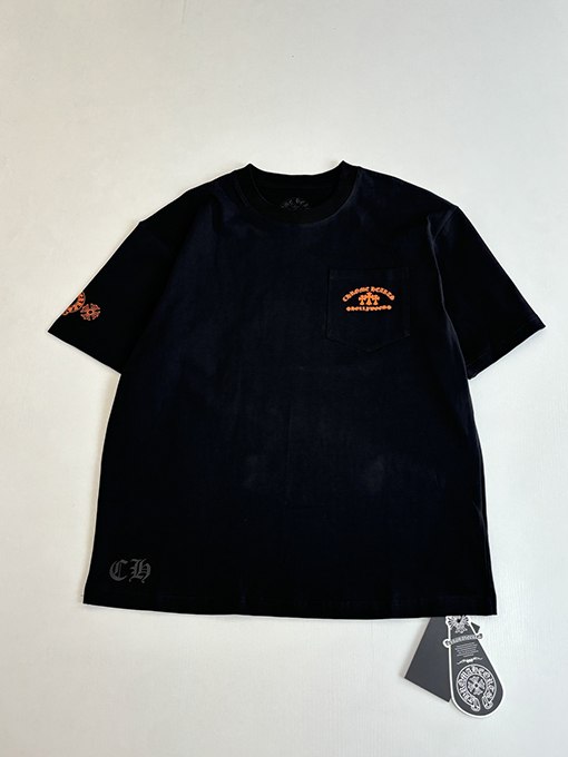 クロムハーツブランドコピー Hollywood 限定ポケットプリント半袖Tシャツ