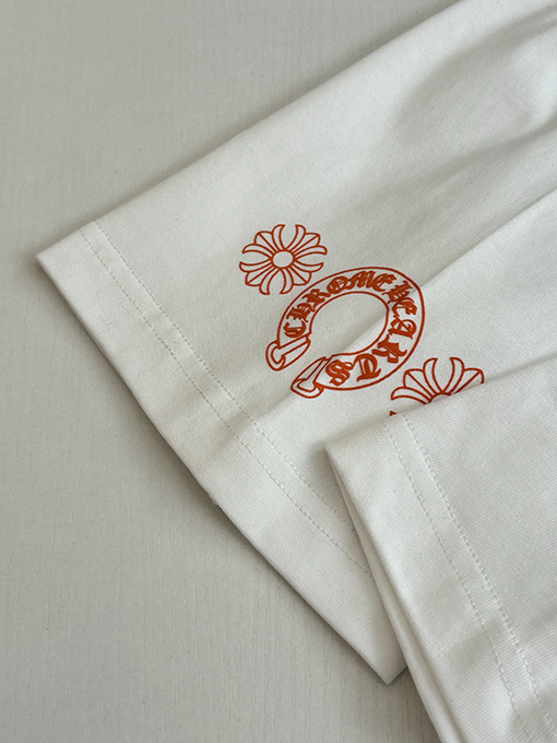 クロムハーツブランドコピー Hollywood 限定ポケットプリント半袖Tシャツ