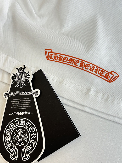 クロムハーツブランドコピー Hollywood 限定ポケットプリント半袖Tシャツ