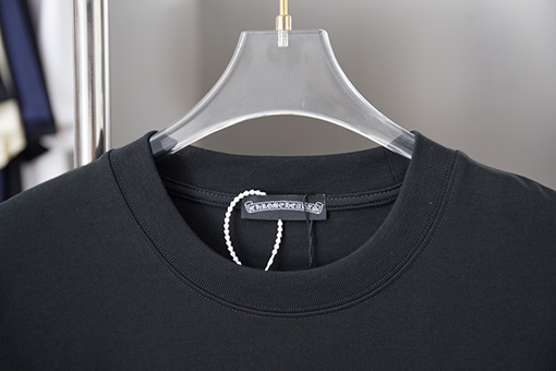 クロムハーツ ホットフィックスシリコンレター半袖Tシャツ