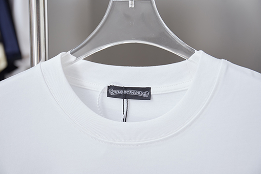 クロムハーツ ホットフィックスシリコンレター半袖Tシャツ