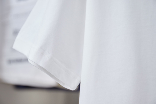 クロムハーツブランドスーパーコピー デジタルプリントによるデニムクロスラインストーン半袖Tシャツ