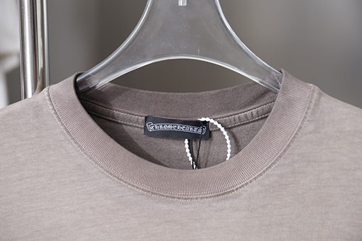 クロムハーツ デニムクロスフロッキーレタープリント半袖Tシャツ