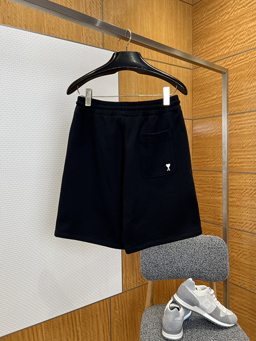 アミスーパーコピー ハート刺繍入りダブルドローストリングカジュアルスウェットパンツ