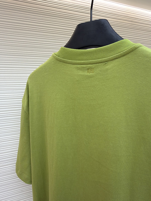 アミブランドコピー クラシックなエンボスのADCシルエット無地半袖Tシャツ