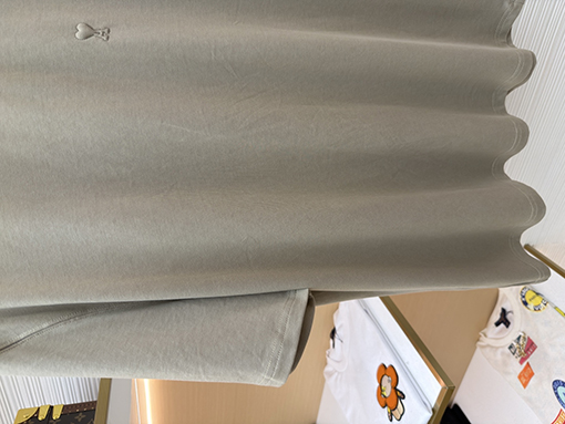 アミブランドコピー クラシックなエンボスのADCシルエット無地半袖Tシャツ