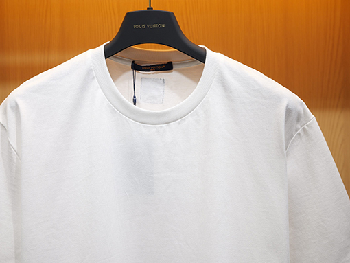ルイヴィトン Monogram Gradient クラシックのフロッキー半袖Tシャツ