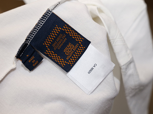 ルイヴィトン Monogram Gradient クラシックのフロッキー半袖Tシャツ