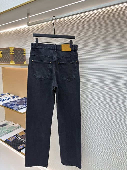 ルイヴィトン チェック柄ジーンズ