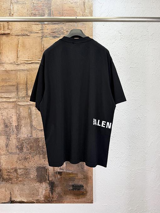 バレンシアガスーパーコピー BALENCIAGA 七夕限定ハート柄半袖Tシャツ