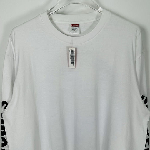 シュプリームコピー SUPREME 炎の幽霊の頭のプリント入りクルーネック長袖シャツ