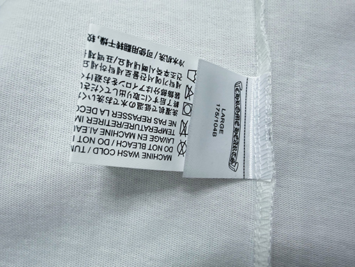 クロムハーツ プリント入りクルーネック半袖Tシャツ