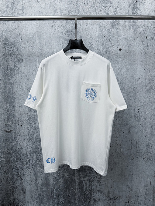 クロムハーツ クラシックプリント クルーネック 半袖Tシャツ