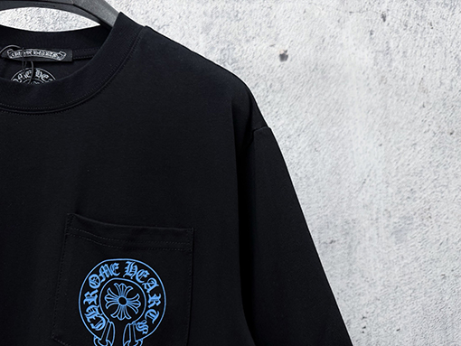 クロムハーツ クラシックプリント クルーネック 半袖Tシャツ