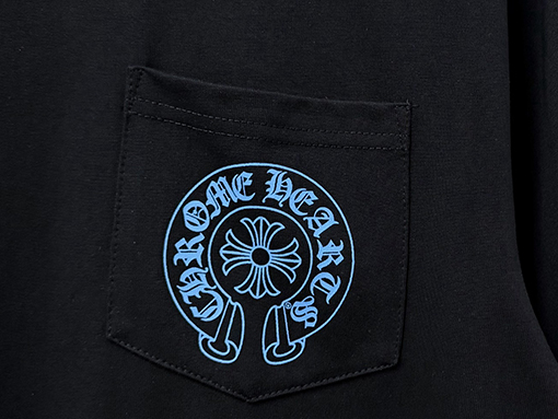 クロムハーツ クラシックプリント クルーネック 半袖Tシャツ