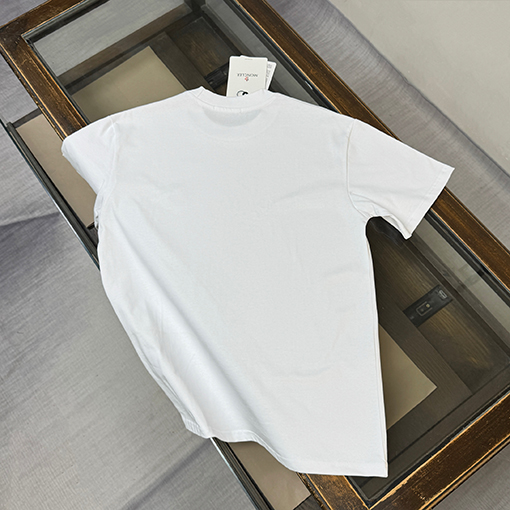 モンクレール 新作サマーファッション ラウンドネック半袖Tシャツ
