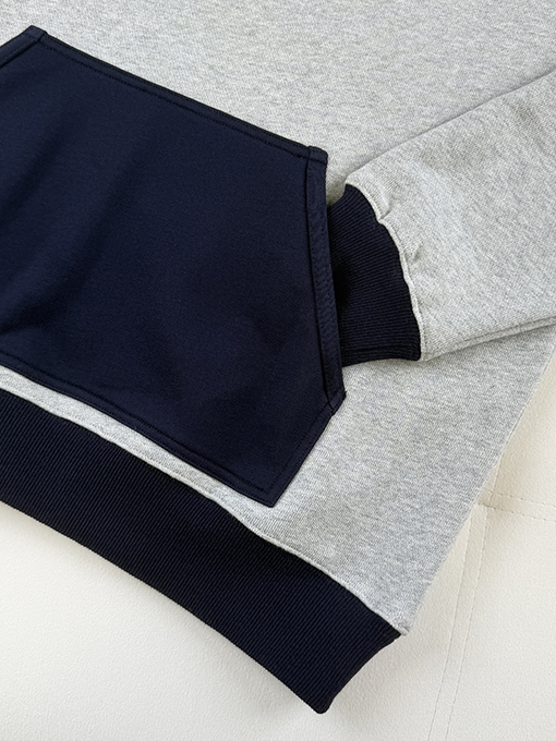 ディオール コットン刺繍ロゴ入りクルーネック スウェットシャツ