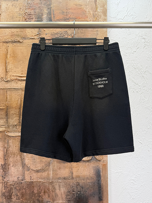 アクネストゥディオズ Acne Studios ヴィンテージ風ダメージプリントショートパンツ