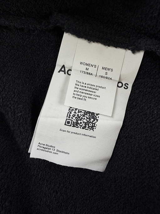 アクネストゥディオズ Acne Studios ヴィンテージ風ダメージプリントショートパンツ