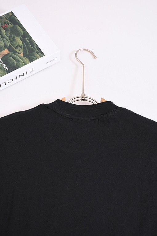 ディオール Dior シンプルな文字刺繍入り半袖Tシャツ
