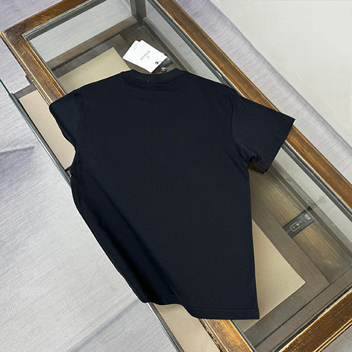 モンクレール 刺繍ロゴ入り半袖Tシャツ
