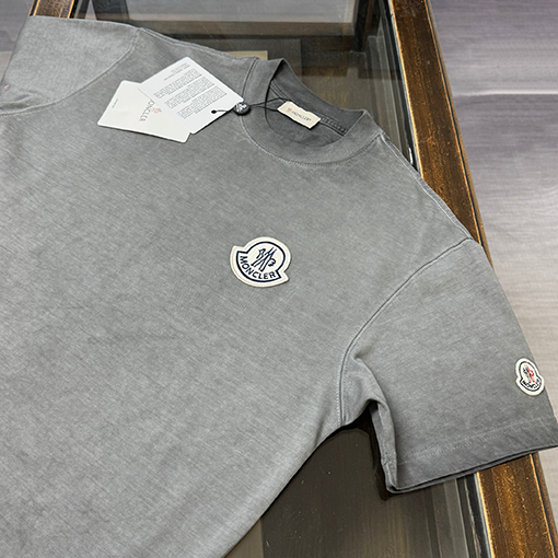 モンクレールスーパーコピー カップルけヘビーデューティーウォッシュ半袖Tシャツ
