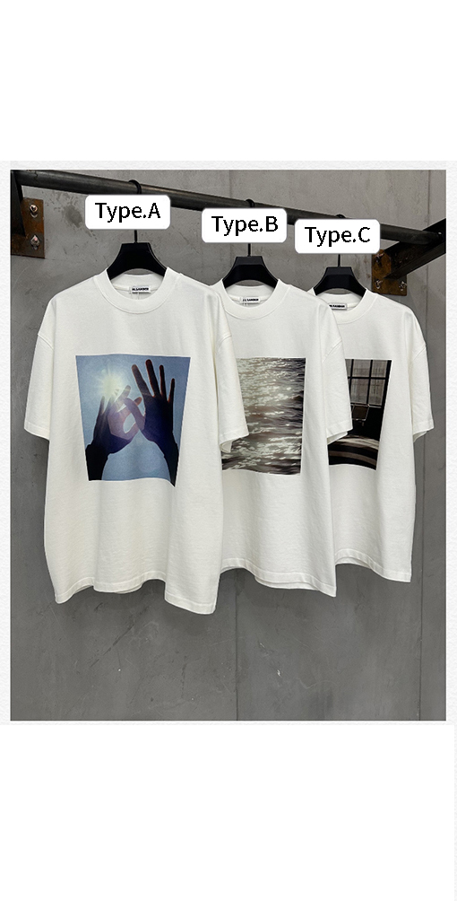 ジルサンダーコピー JIL SANDER ショースタイル ブルースカイ 半袖Tシャツ