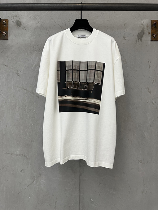 ジルサンダーコピー JIL SANDER ショースタイル ブルースカイ 半袖Tシャツ