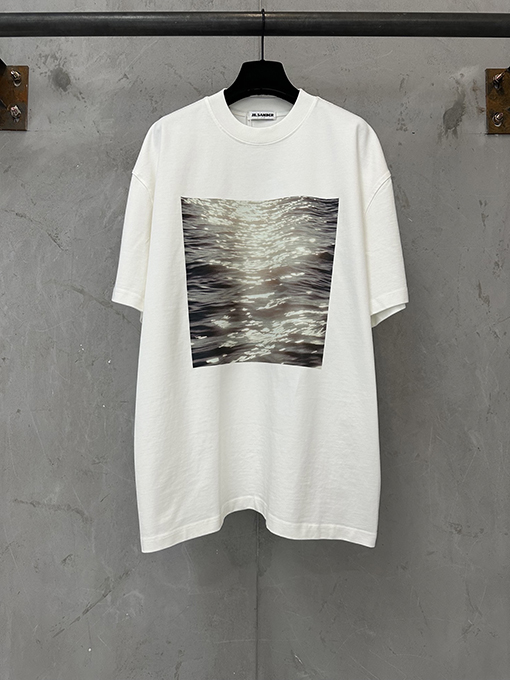 ジルサンダーコピー JIL SANDER ショースタイル ブルースカイ 半袖Tシャツ