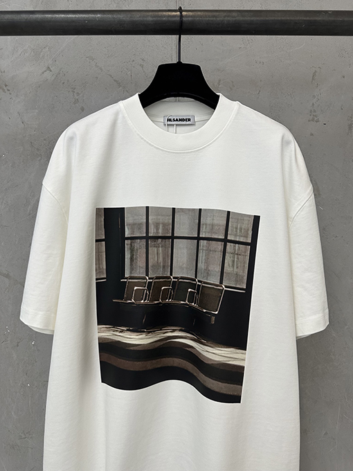 ジルサンダーコピー JIL SANDER ショースタイル ブルースカイ 半袖Tシャツ