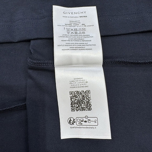 ジバンシィ Givenchy 春夏サテンレタープリント半袖Tシャツ